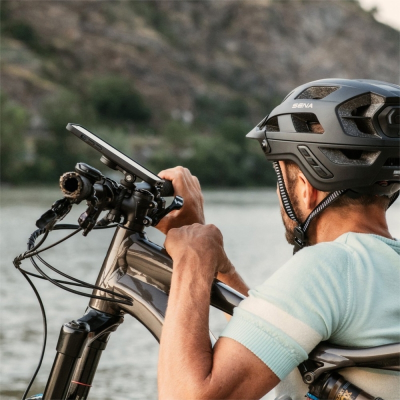 Uchwyt na telefon z etui SP Connect Bike Bundle II do Samsung S20 FE