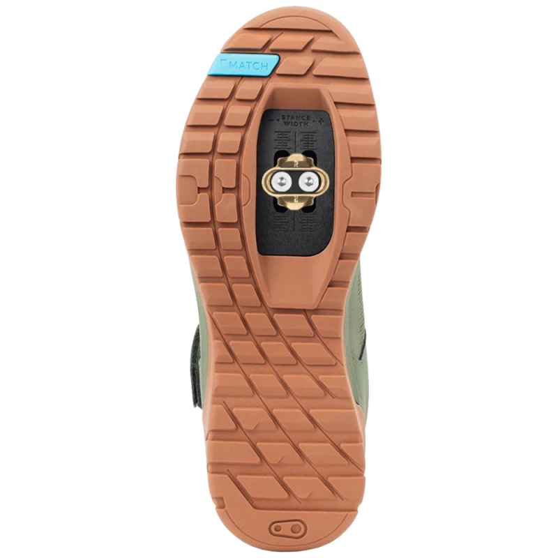 Buty Crank Brothers Mallet E Speed Lace zielono-niebieskie