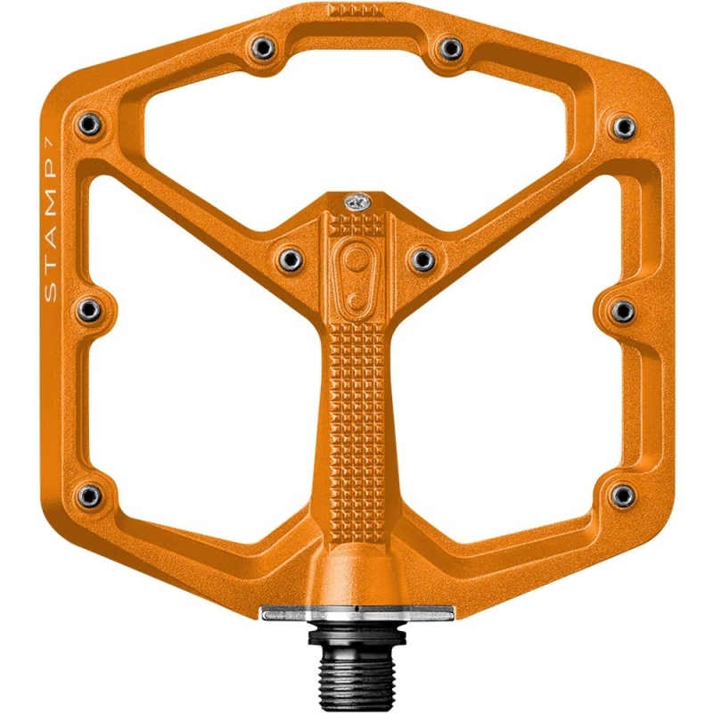 Pedały rowerowe Crank Brothers Stamp 7 Large pomarańczowe