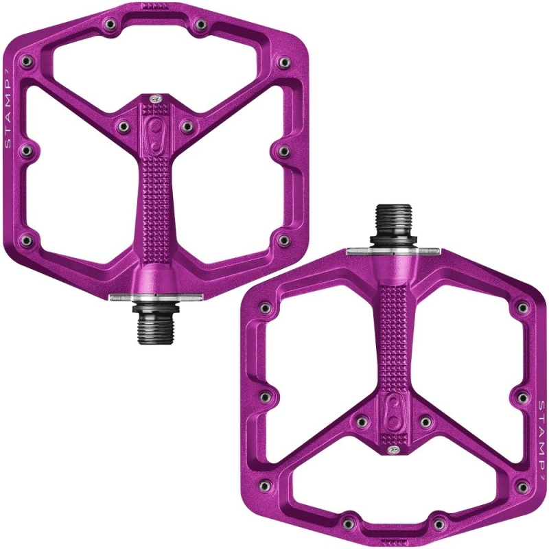 Pedały rowerowe Crank Brothers Stamp 7 Large fioletowe