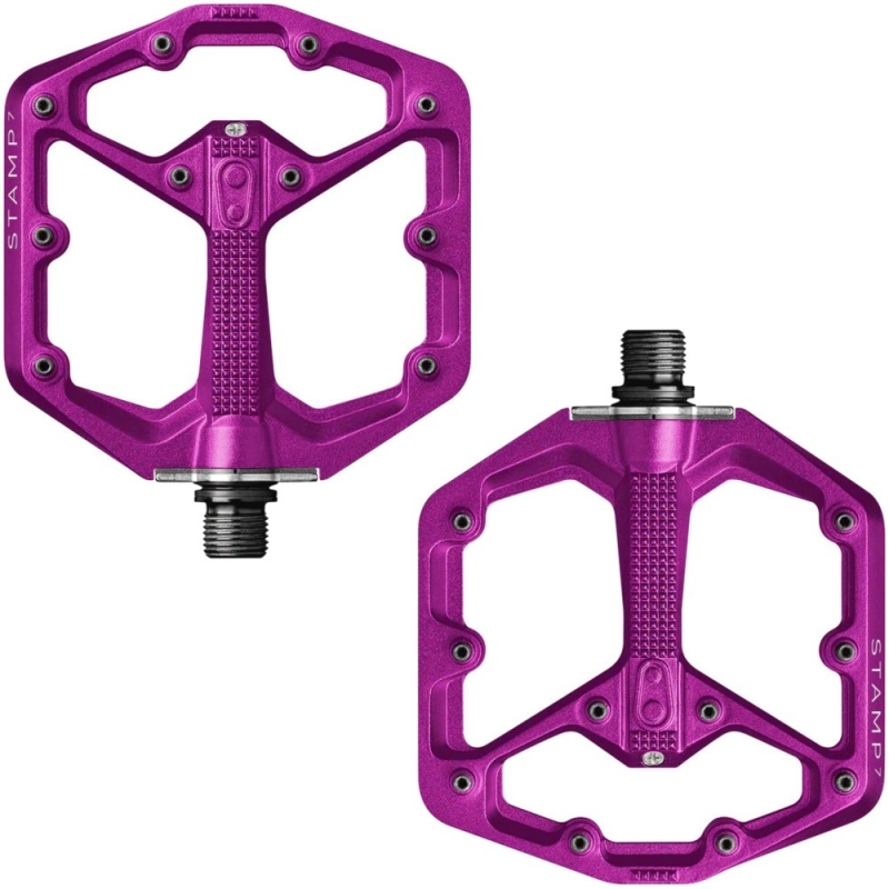 Pedały rowerowe Crank Brothers Stamp 7 Small fioletowe