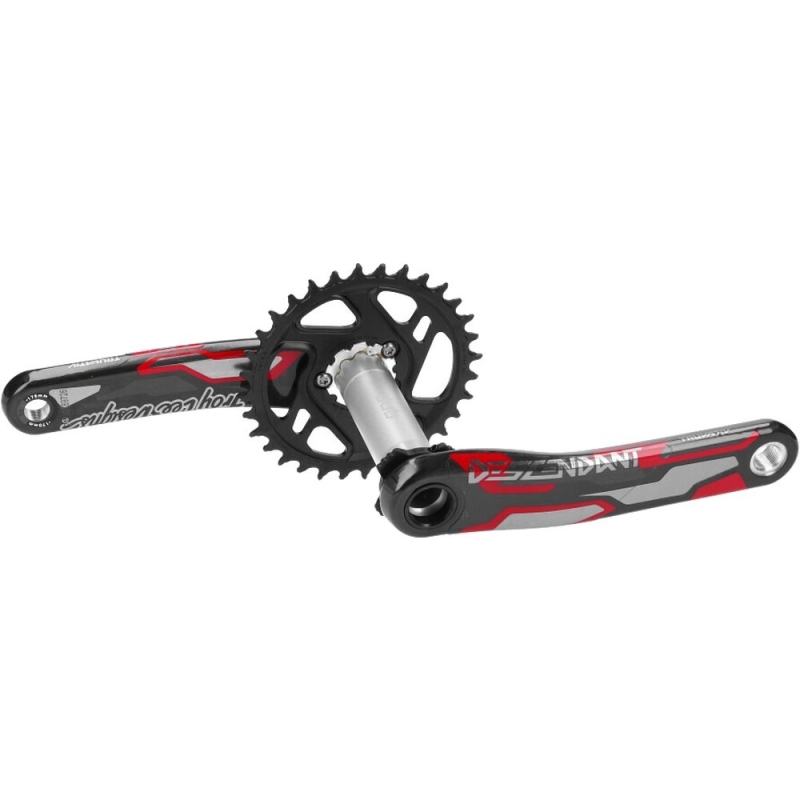 Mechanizm korbowy Truvativ Descendant Eagle DUB DH CoLab Troy Lee Designs (36T) czerwony