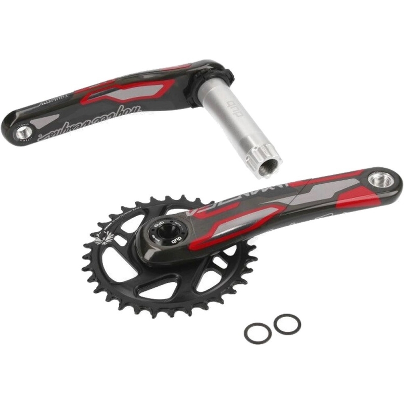 Mechanizm korbowy Truvativ Descendant Eagle DUB DH CoLab Troy Lee Designs (36T) czerwony