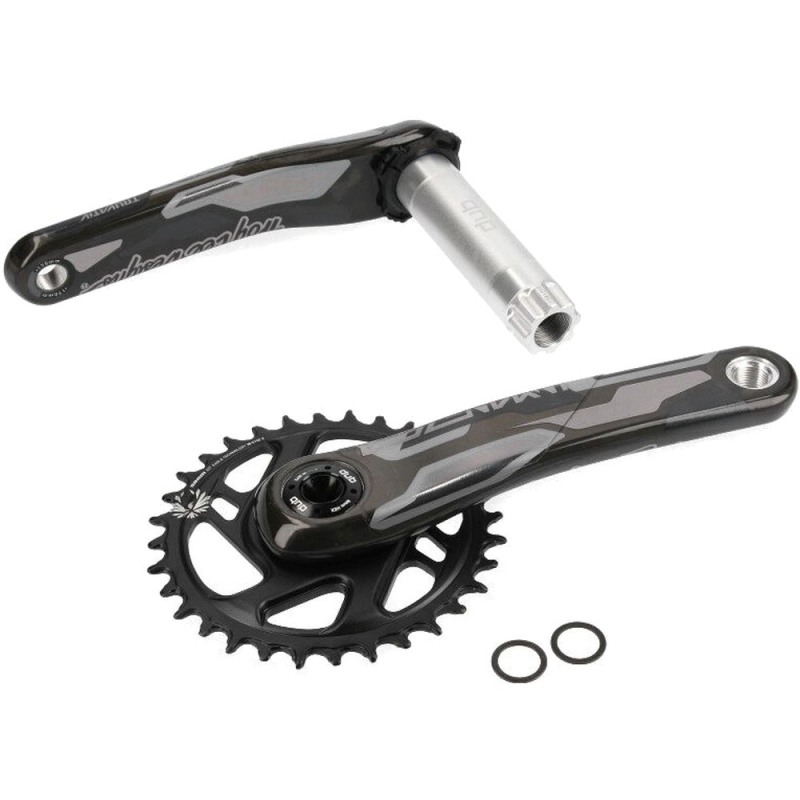 Mechanizm korbowy Truvativ Descendant Eagle DUB All Downhill CoLab TLD czarny