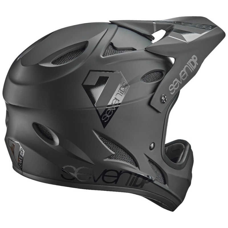 Kask rowerowy Fullface 7iDP M1 czarny