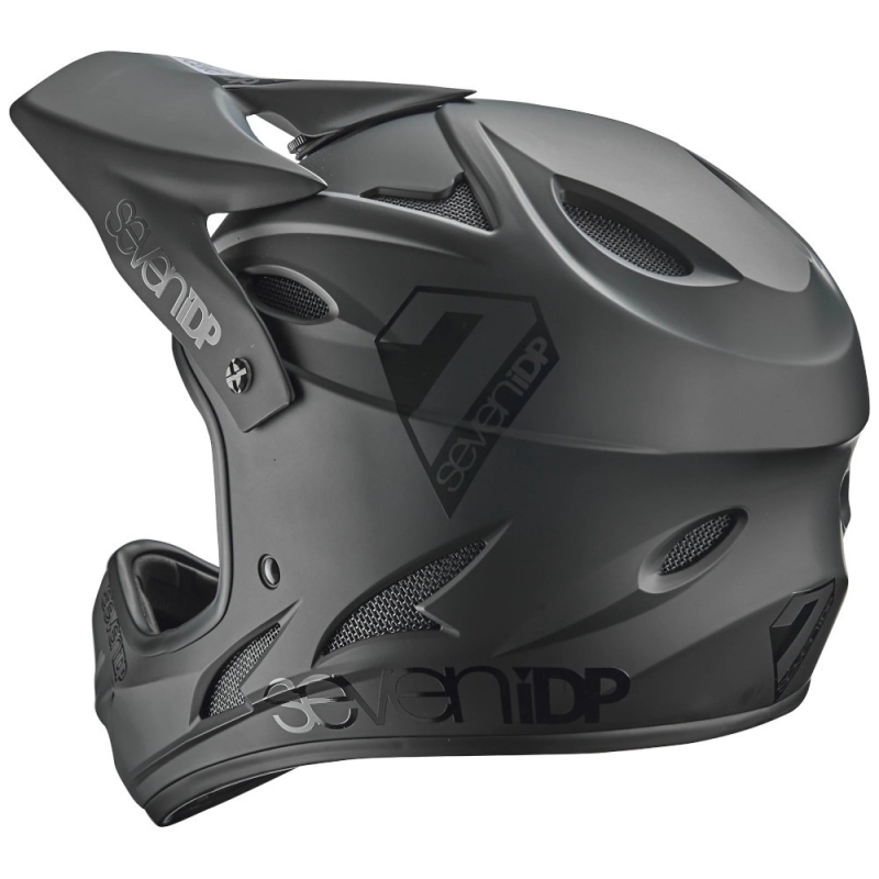 Kask rowerowy Fullface 7iDP M1 czarny