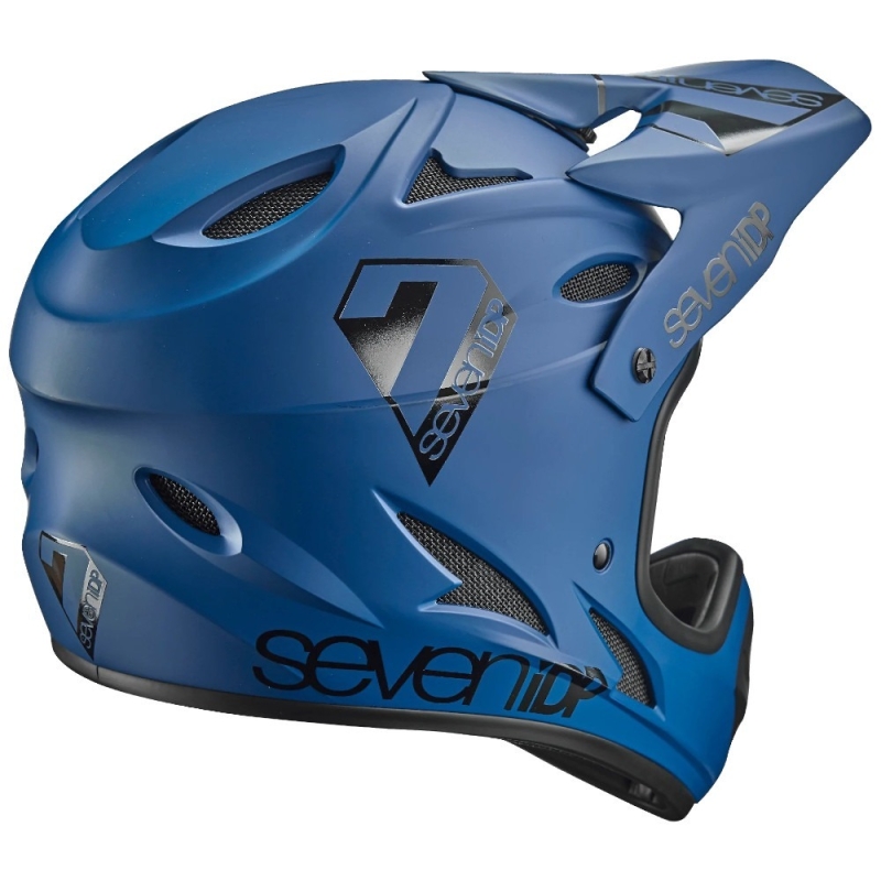 Kask rowerowy Fullface 7iDP M1 niebieski