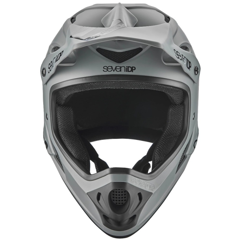 Kask rowerowy Fullface 7iDP M1 szary