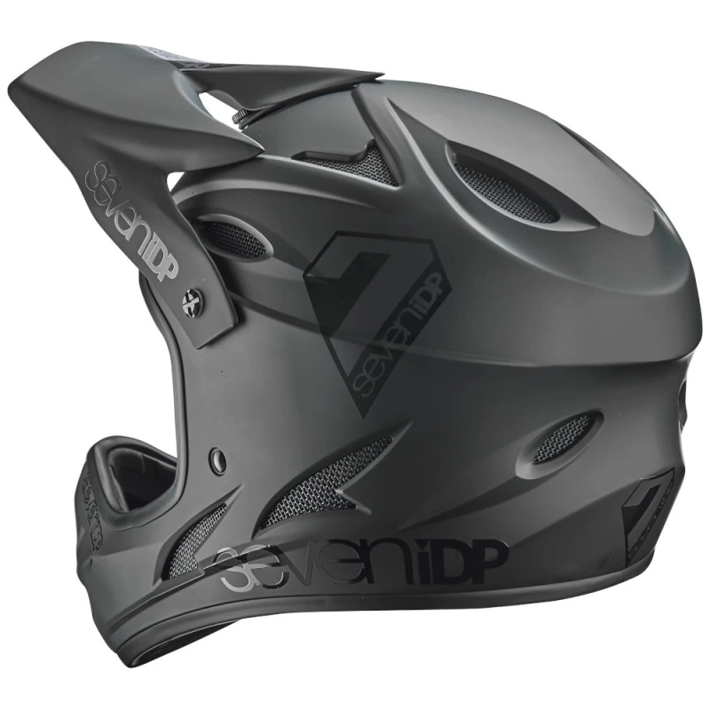 Kask rowerowy Fullface 7iDP M1 Youth czarny