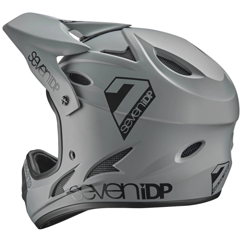 Kask rowerowy Fullface 7iDP M1 Youth szary