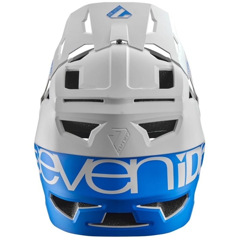 Kask rowerowy Fullface 7iDP Project 23 ABS szaro-niebieski