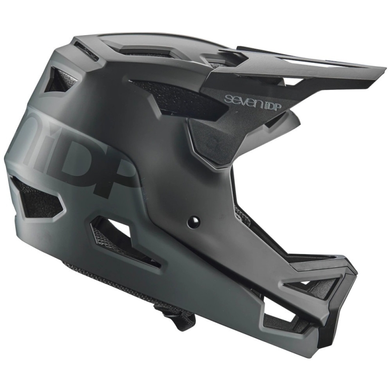 Kask rowerowy Fullface 7iDP Project 23 ABS czarny