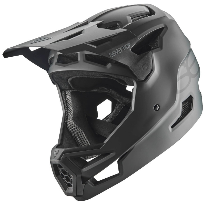 Kask rowerowy Fullface 7iDP Project 23 ABS czarny