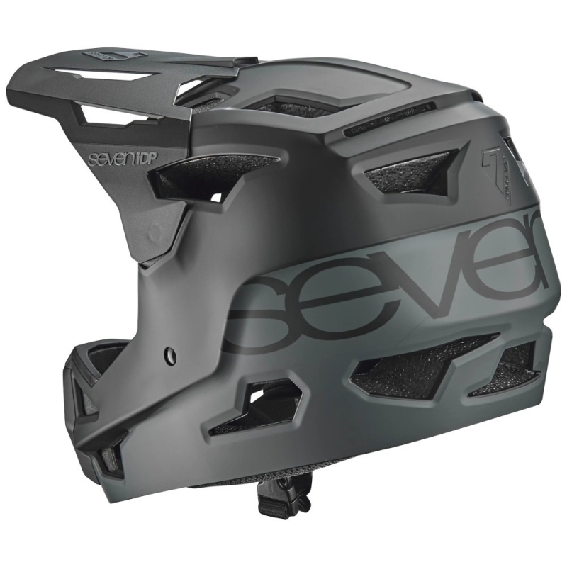 Kask rowerowy Fullface 7iDP Project 23 ABS czarny