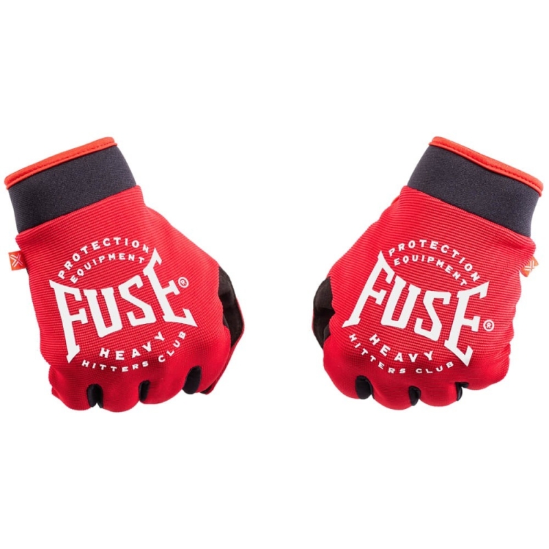 Rękawiczki rowerowe Fuse Protection Chroma MY2021 Czerwono-Białe