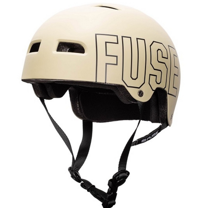 Kask rowerowy orzech Fuse Protection Alpha piaskowy