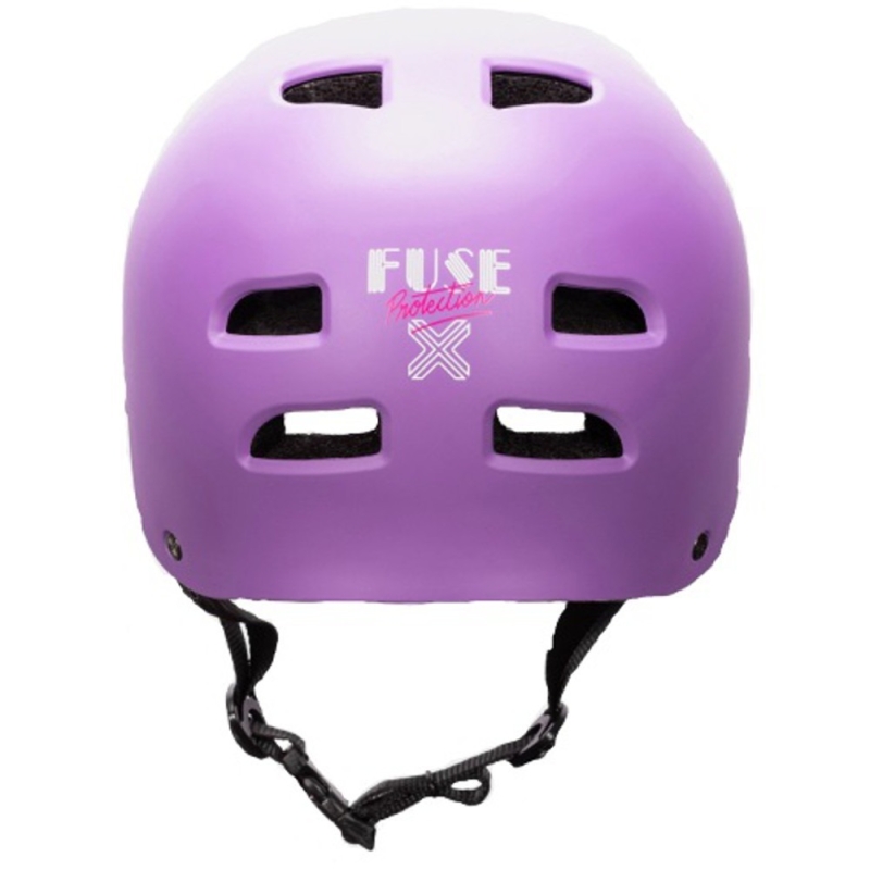 Kask rowerowy orzech Fuse Protection Alpha fioletowy