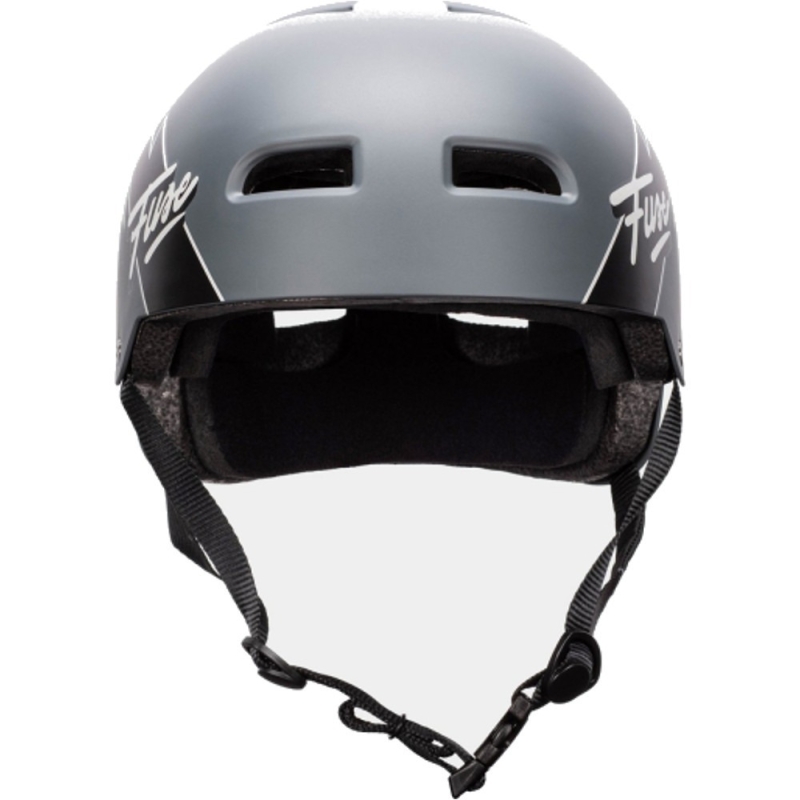 Kask rowerowy orzech Fuse Protection Alpha szary-piorun