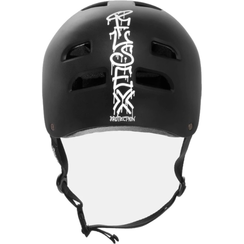 Kask rowerowy orzech Fuse Protection Alpha czarno-biały