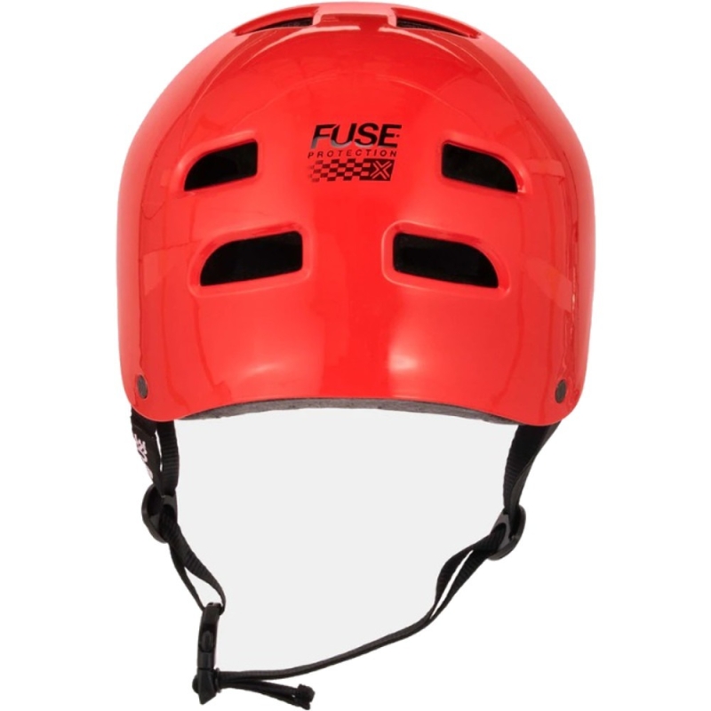 Kask rowerowy orzech Fuse Protection Alpha czerwony