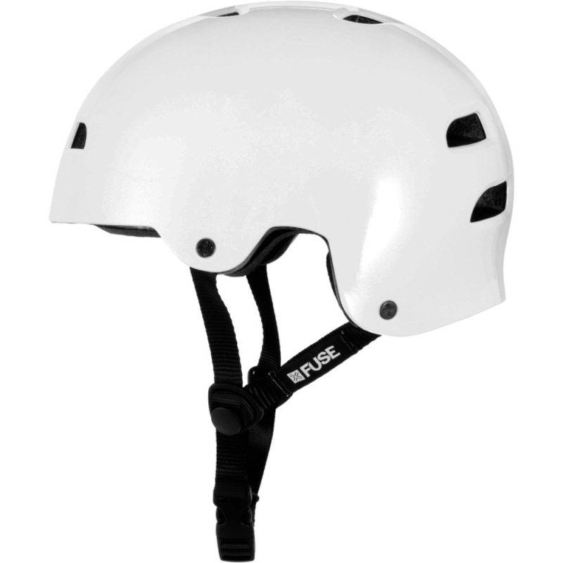 Kask rowerowy orzech Fuse Protection Alpha biały