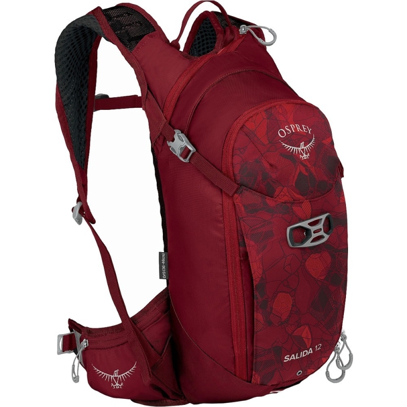 Plecak rowerowy Osprey Salida 12 czerwony