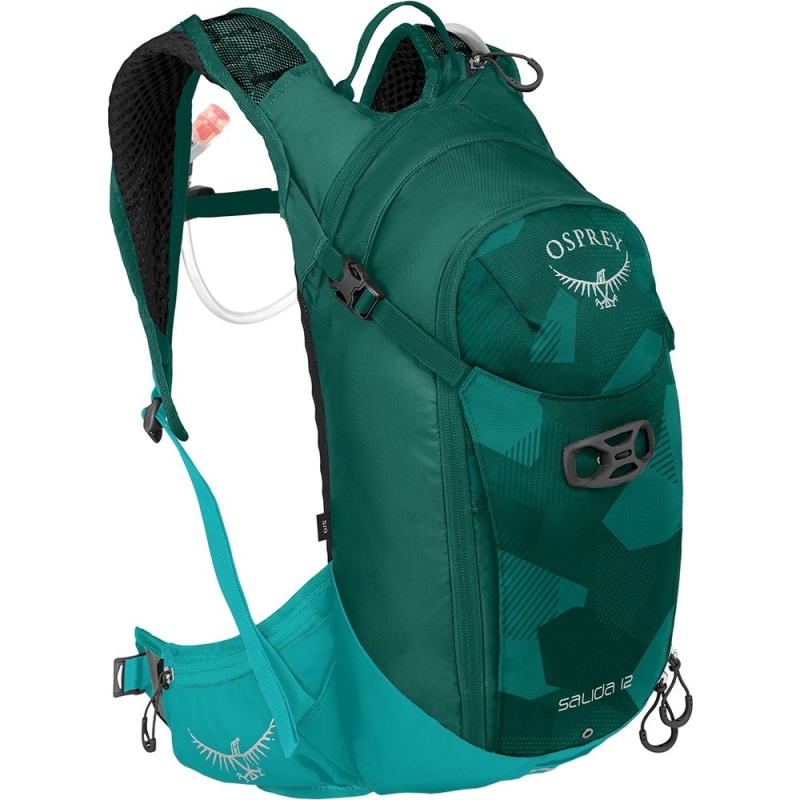 Plecak rowerowy Osprey Salida 12 zielony