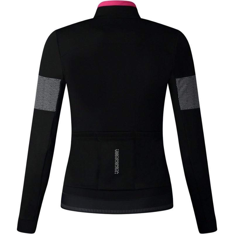 Bluza rowerowa damska Shimano Kaede Wind czarna