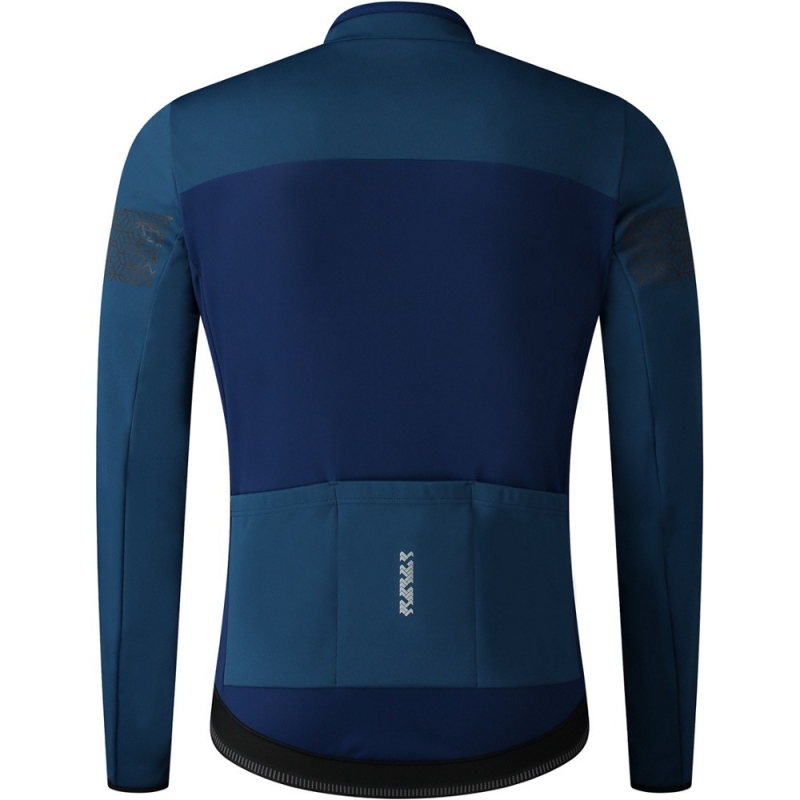 Bluza rowerowa Shimano Beaufort Insulated niebieska