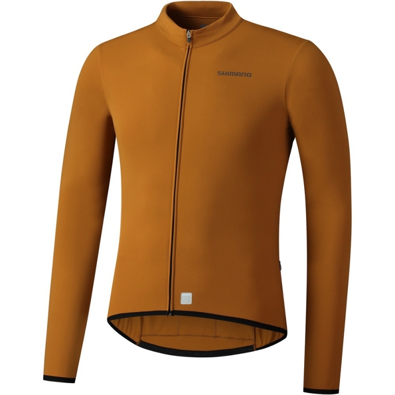 Bluza rowerowa Shimano Vertex Thermal brązowa