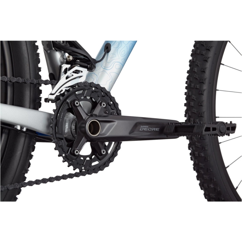 Rower MTB Cannondale Trail SL 4 srebrno-niebieski