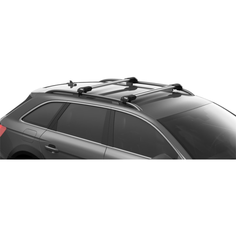 Bagażnik dachowy Thule WingBar Edge Volkswagen Taigo 5-dr SUV 2022- relingi srebrny