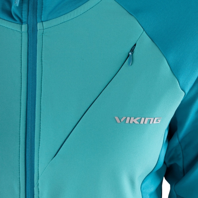 Bluza damska Viking Dimaro turkusowa