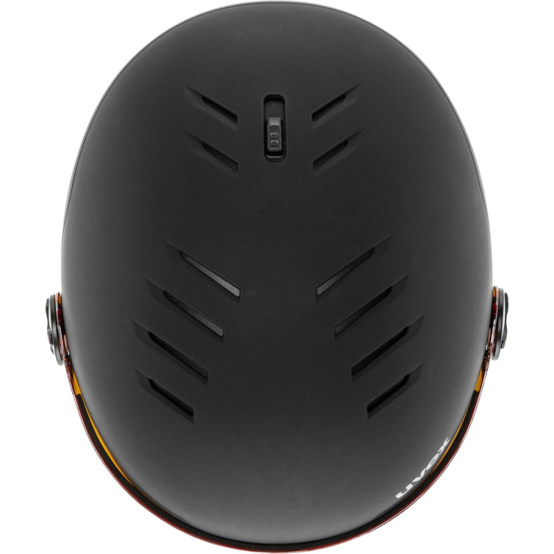 Kask narciarski Uvex Wanted Visor czarny