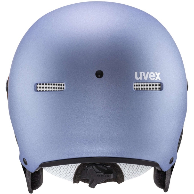 Kask narciarski Uvex HLMT 500 Visor niebieski matowy
