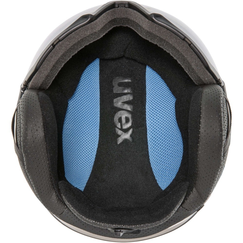 Kask narciarski Uvex Instinct Visor błękitny