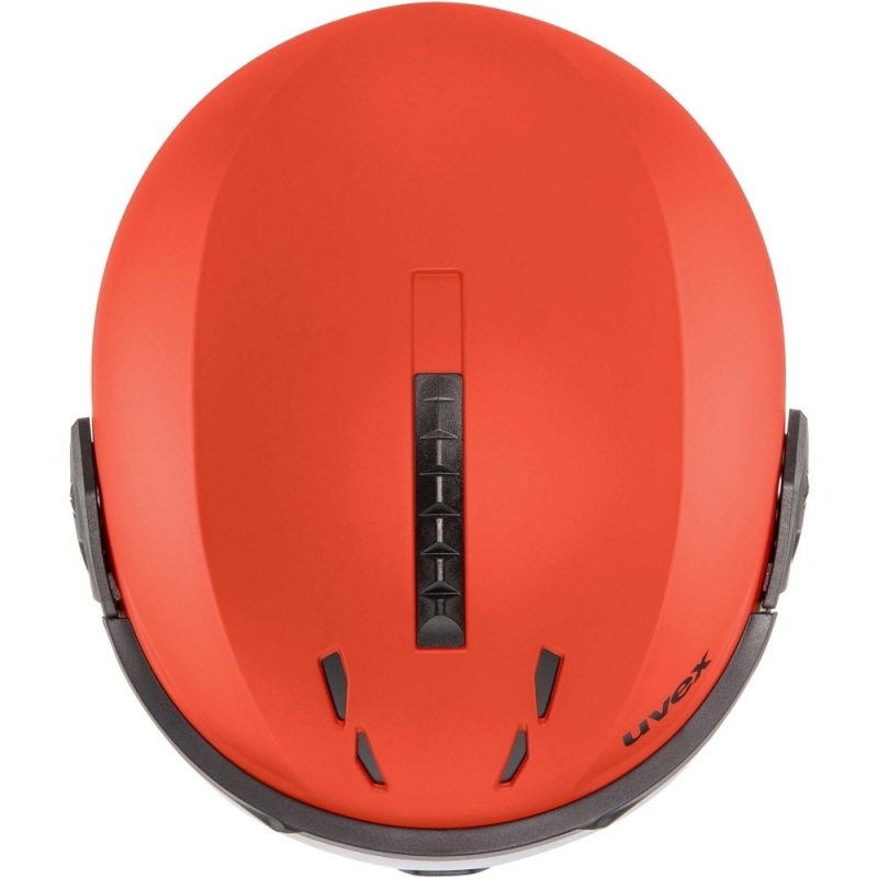 Kask narciarski Uvex Instinct Visor pomarańczowy