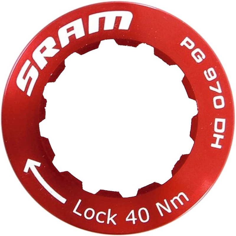 Nakrętka kasety SRAM PG-970 DH czerwona