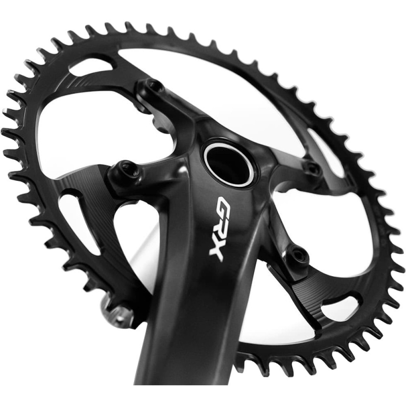 Tarcza mechanizmu korbowego Garbaruk GRX Oval (Offset 5 mm) czarna