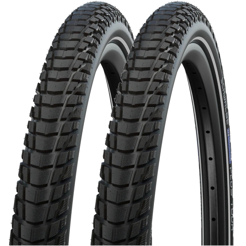 Komplet opon i dętek Schwalbe Marathon Plus Tour 26 Smartguard Reflex AV13