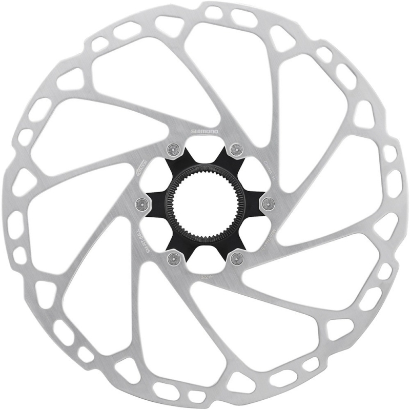 Tarcza hamulcowa Shimano SM-RT64 220mm CL z nakrętką