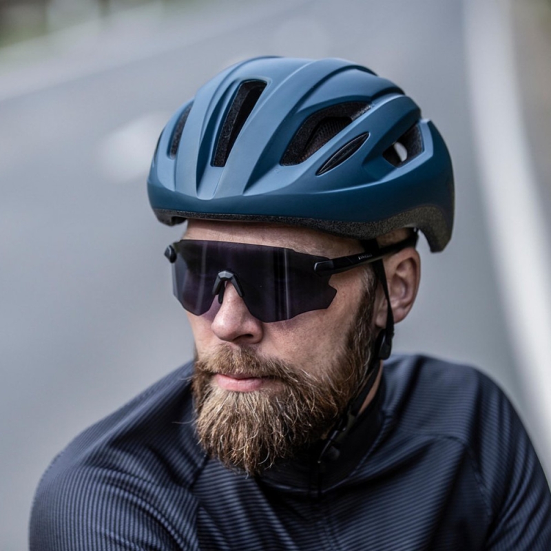 Kask rowerowy Rogelli Cuora granatowy