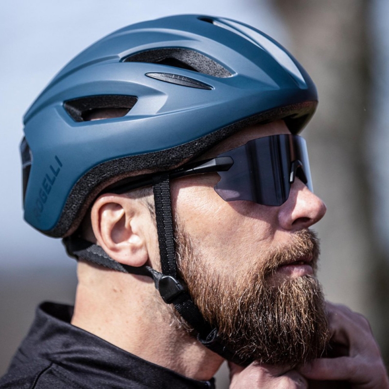 Kask rowerowy Rogelli Cuora granatowy