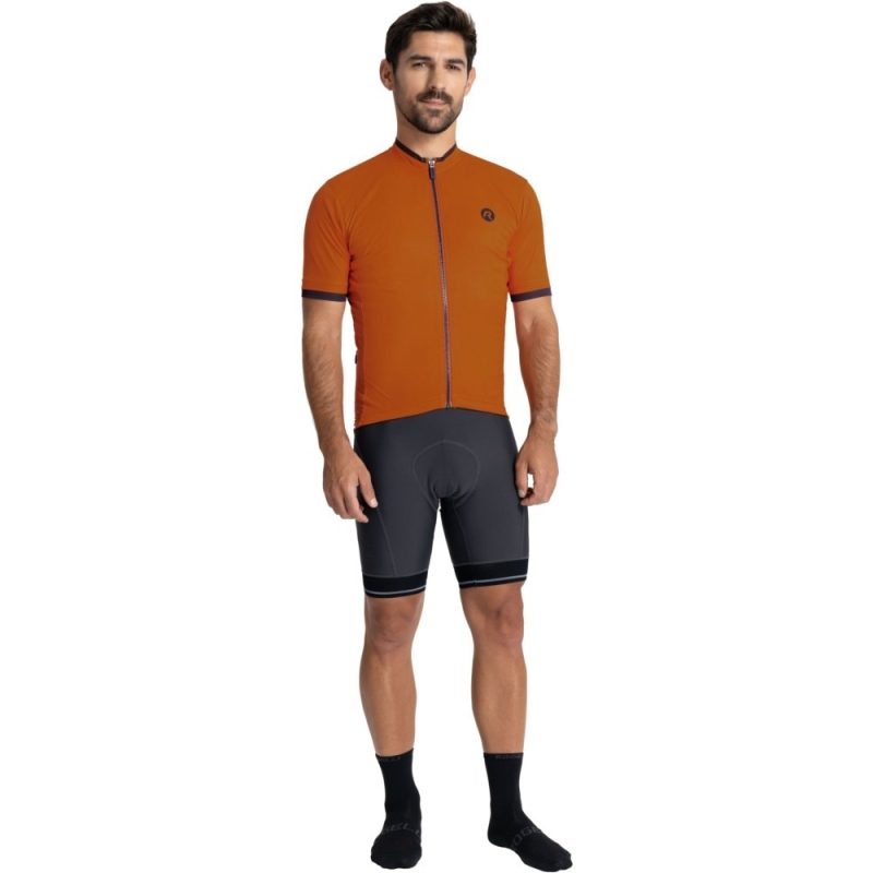 Koszulka rowerowa Rogelli Essential miedziana