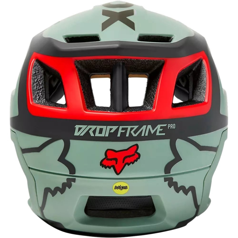 Kask rowerowy Fox Dropframe Pro Dvide MIPS Eucalyptus