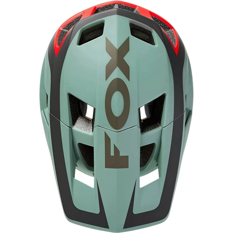 Kask rowerowy Fox Dropframe Pro Dvide MIPS Eucalyptus