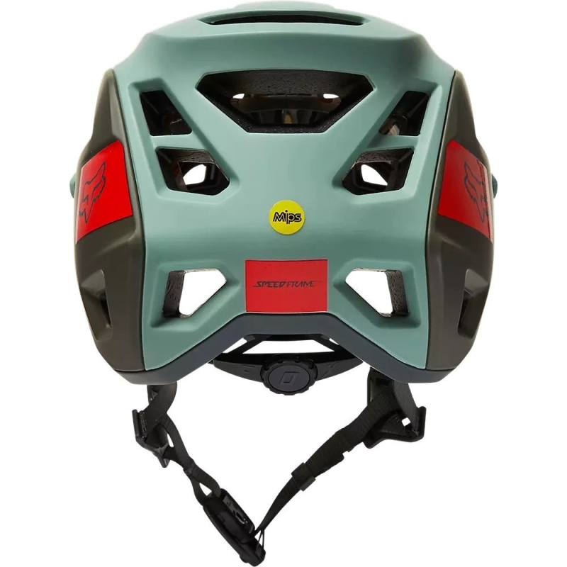 Kask rowerowy Fox Speedframe Pro Blocked MIPS Eucalyptus