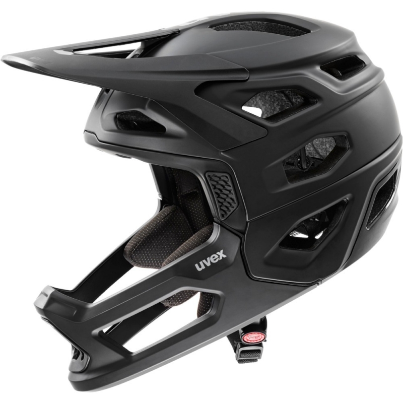 Kask rowerowy Fullface Uvex revolt czarny