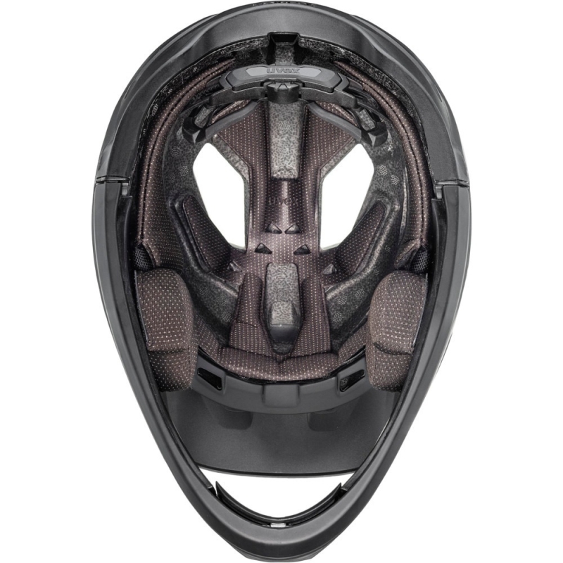 Kask rowerowy Fullface Uvex revolt czarny