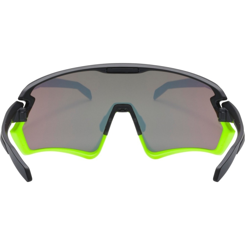 Okulary rowerowe Uvex Sportstyle 231 2.0 czarno-żółte